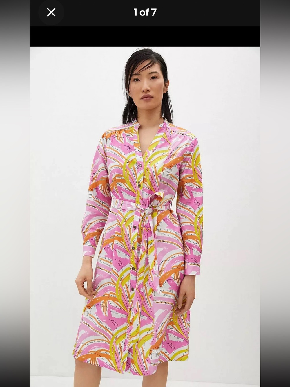 Anthropologie Vera Bradley Confetti Midi Dress XS